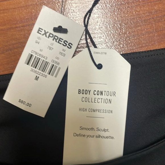 New! Express Body Contour black dress size Med - Picture 4 of 8